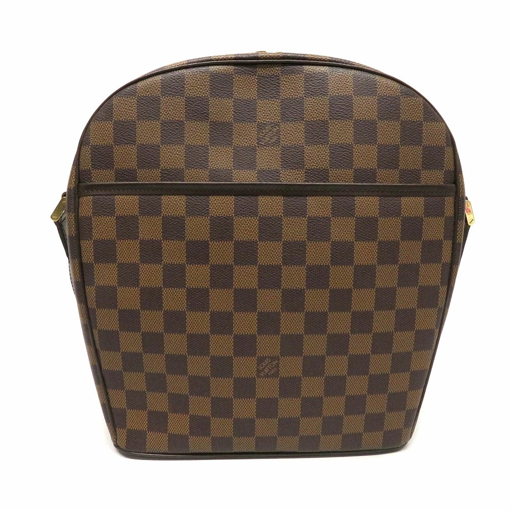 LOUIS VUITTON Ipanema Shoulder Bag Damier Ebene Brown